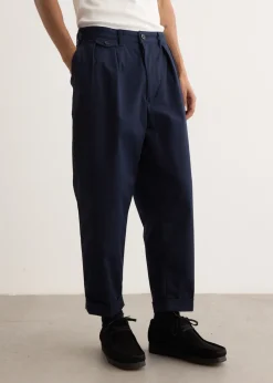 2 Pleats Twill Pants