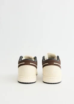 Air Jordan 1 Low Premium 'Pale Ivory' Sneakers