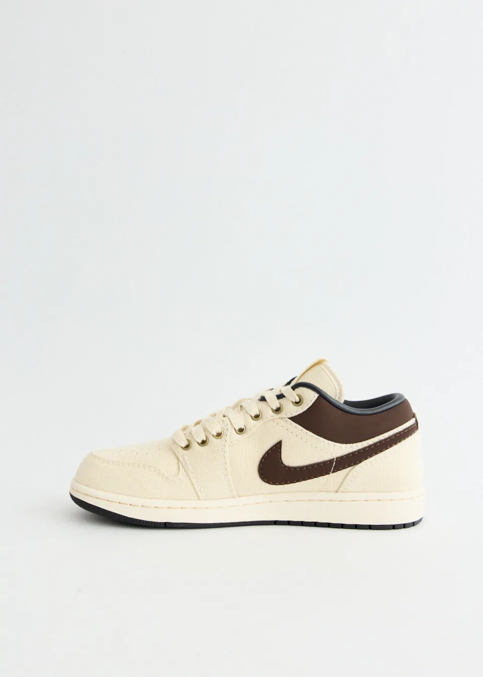 Air Jordan 1 Low Premium 'Pale Ivory' Sneakers