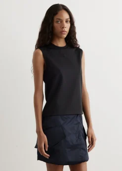 Anchor Embroidery Tank Top