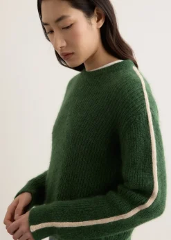 Arcade Stripe Sleeve Knit