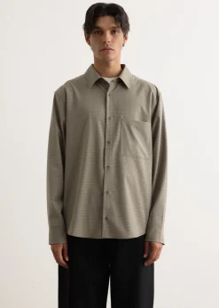 Azure Relaxed Check Shirt