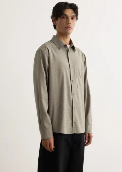 Azure Relaxed Check Shirt