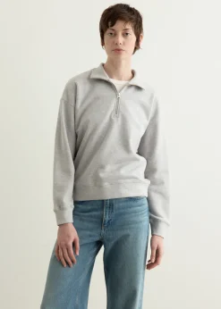 Baby Fox Half Zip Sweatshirt