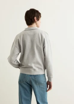 Baby Fox Half Zip Sweatshirt