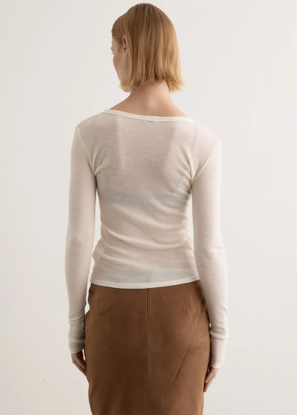 Baby Wool Long Sleeve Top