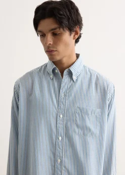 B.D. Classic Fit Wool Stripe Shirt