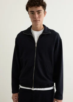 Bjorn Relaxed Organic Loopback Track Jacket