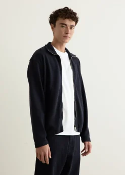 Bjorn Relaxed Organic Loopback Track Jacket