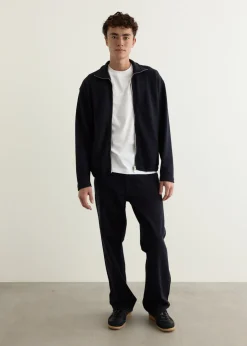 Bjorn Relaxed Organic Loopback Track Jacket