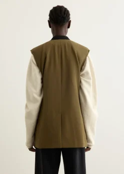 Blazer Sleeveless Jacket