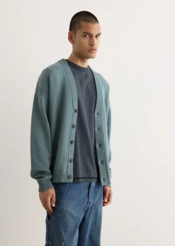 Bold Fox Head Patch Comfort Cardigan