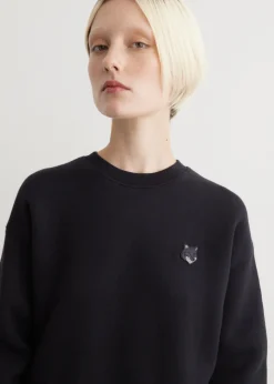 Bold Fox Head Patch Comfort Sweatshirt