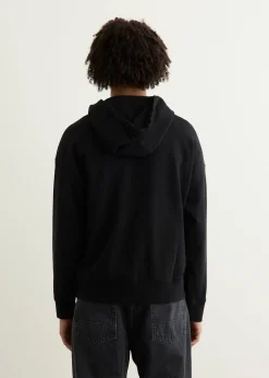 Bold Fox Head Patch Full Zip Oversized Hoodie