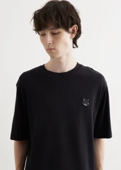 Bold Fox Head Patch Oversized T-Shirt