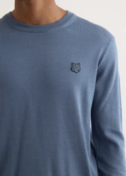 Bold Fox Head Patch Regular Jumper