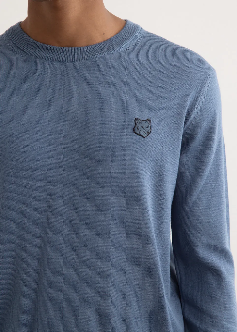 Bold Fox Head Patch Regular Jumper