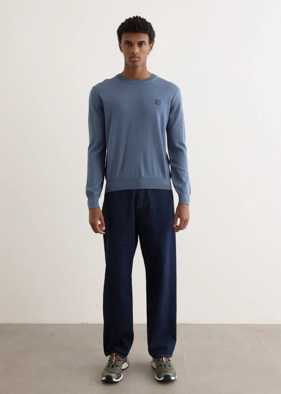 Bold Fox Head Patch Regular Jumper