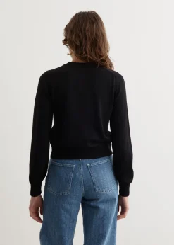 Bold Fox Head Patch Regular Cardigan