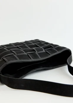 Border Woven Mini Tote