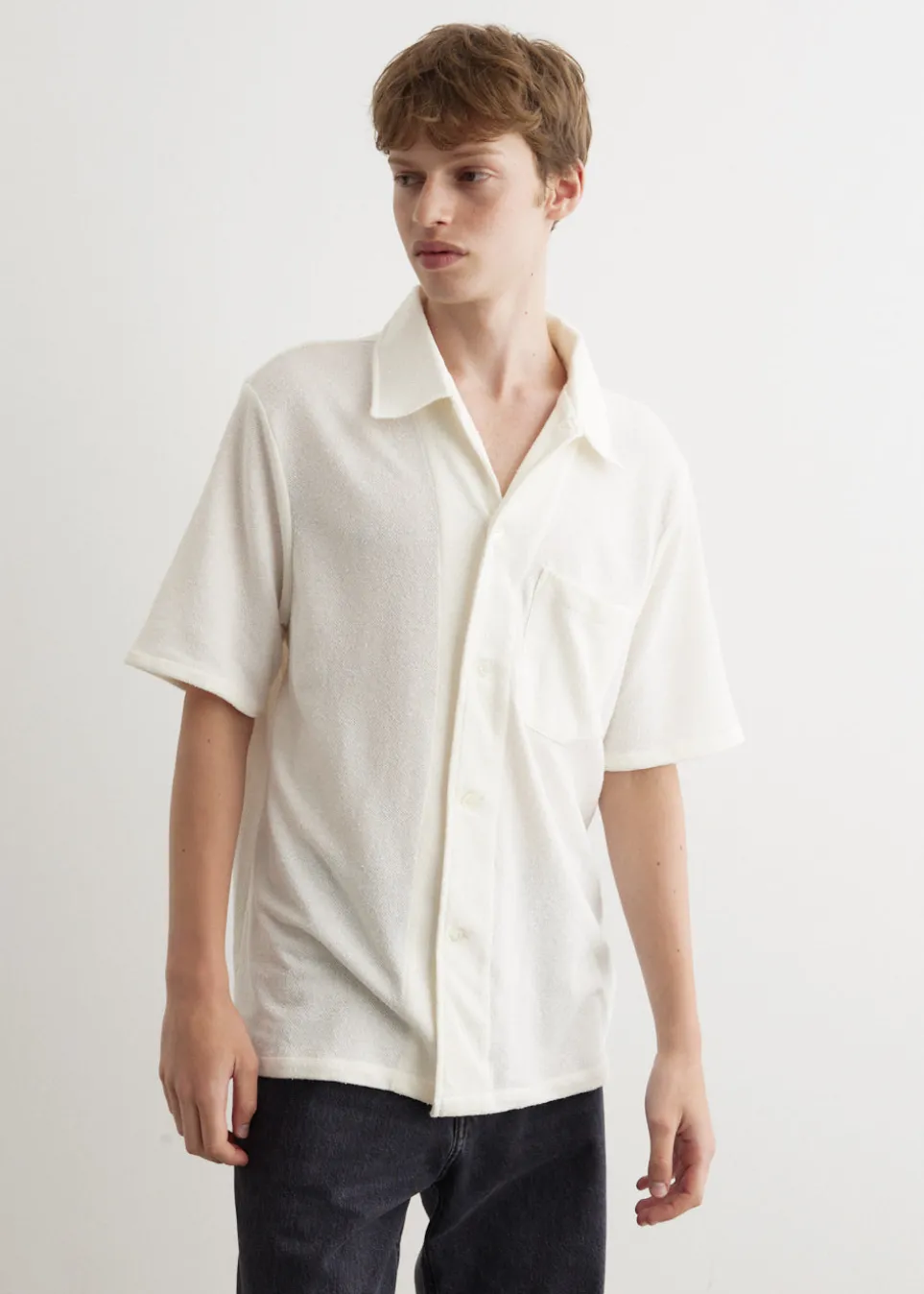 Bouclé Box Shirt