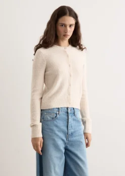 Boucle Wool Cardigan