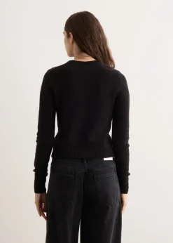 Boucle Wool Cardigan