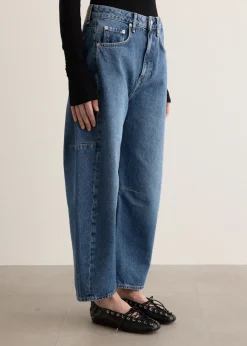Charlie High-Rise Barrel Jeans