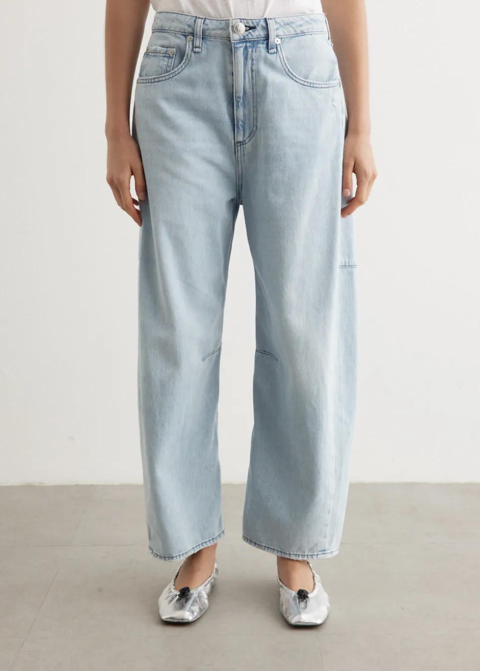 Charlie High-Rise Barrel Jeans