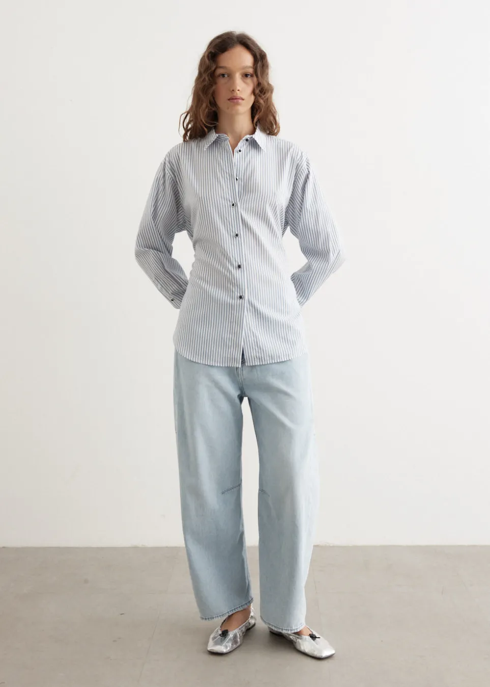 Charlie High-Rise Barrel Jeans