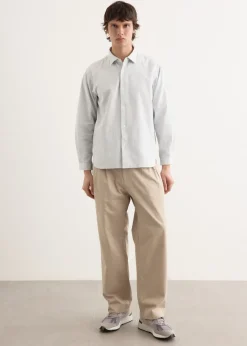 Chino Cloth Two Tuck Straight Pants