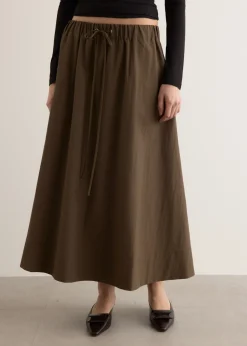 Choir Bubble Midi Skirt