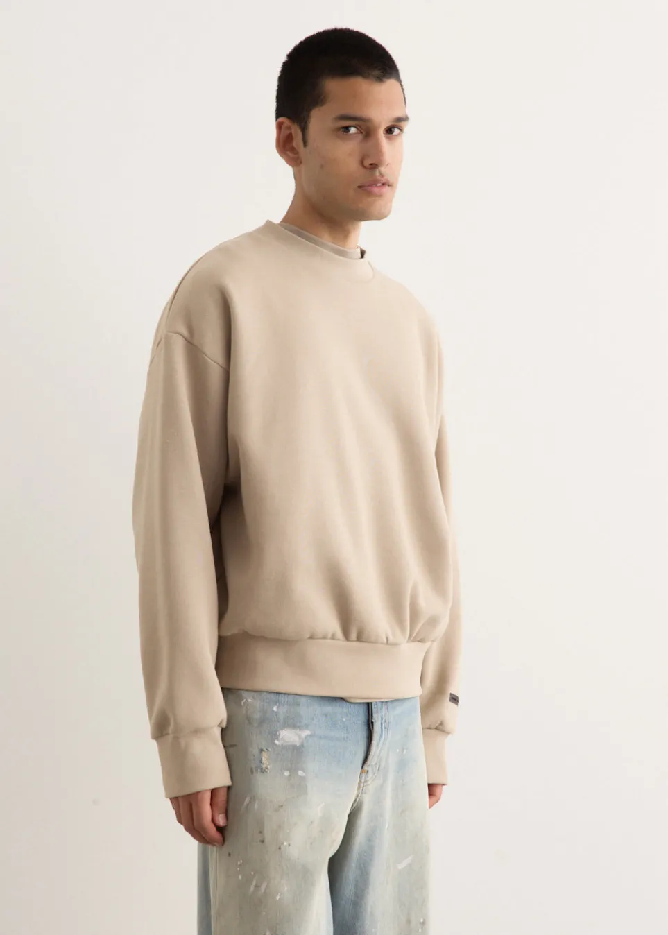 Classic Fit Fleece Crewneck