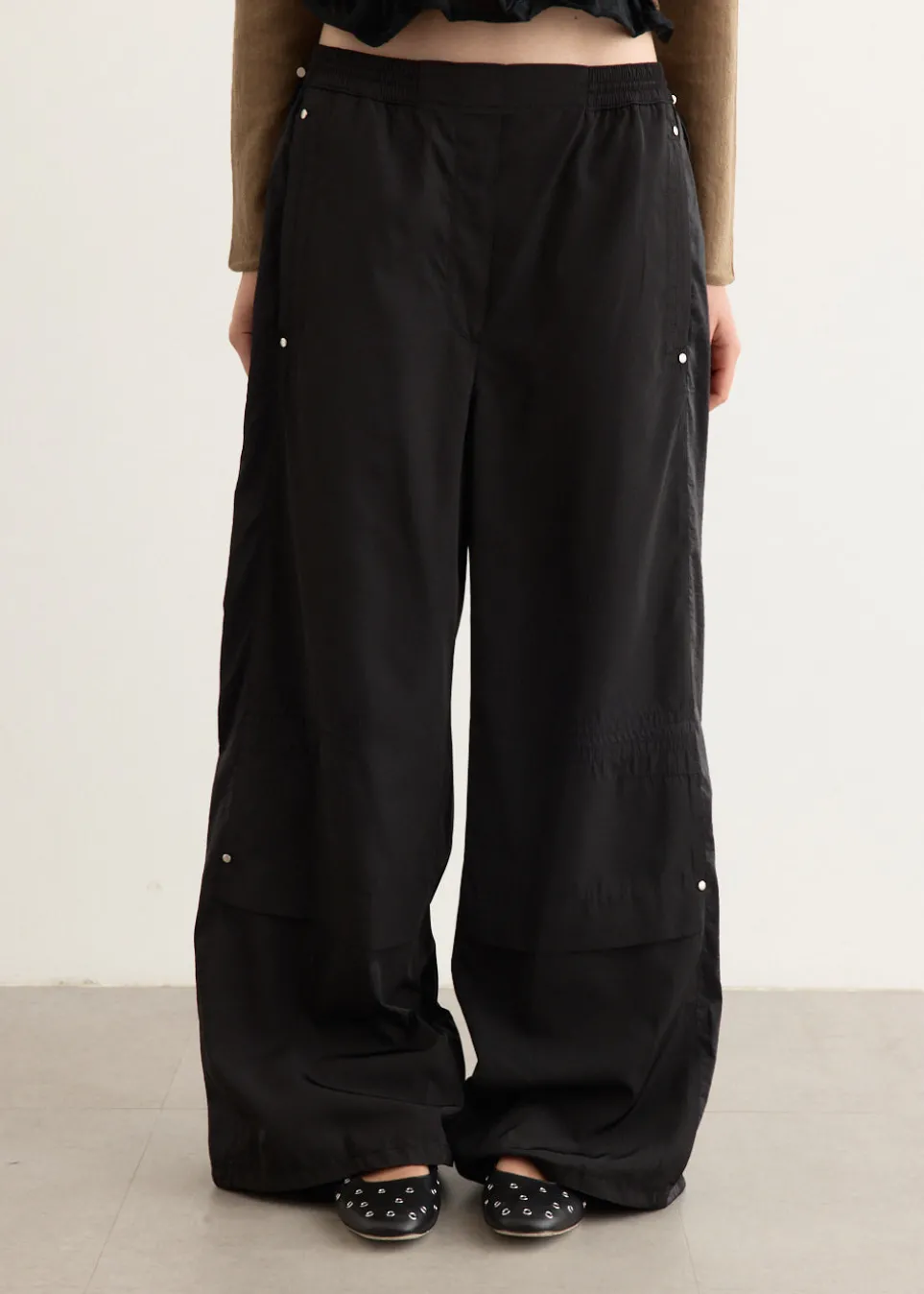 Contrast Banding Pants