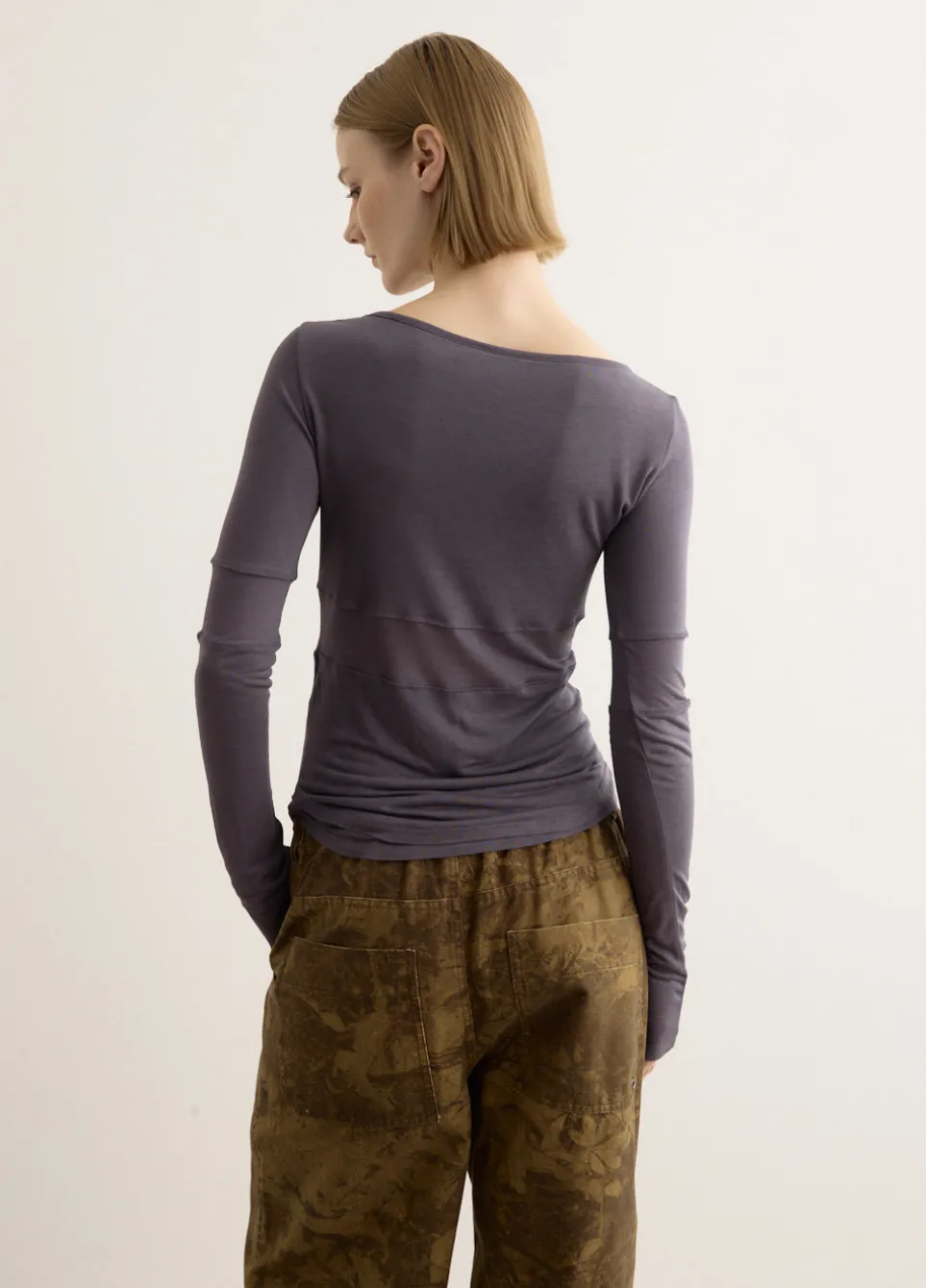 Corset Point Sleeve Top