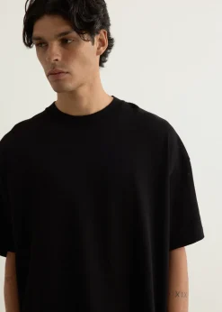 Cotton Mesh Short-Sleeve T-Shirt