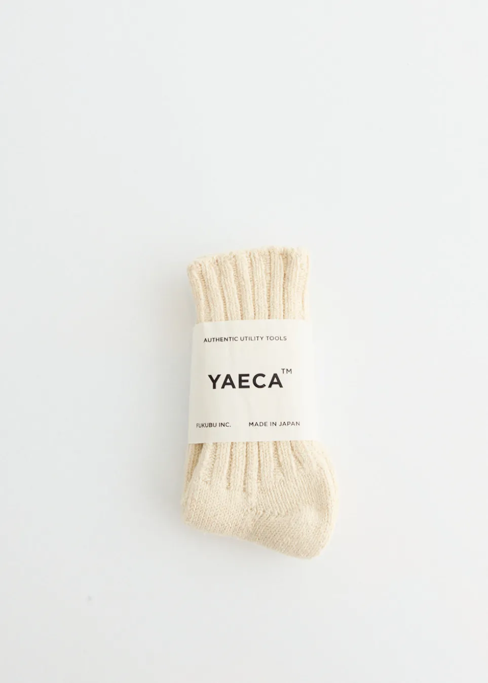 Cotton Silk Rib Socks