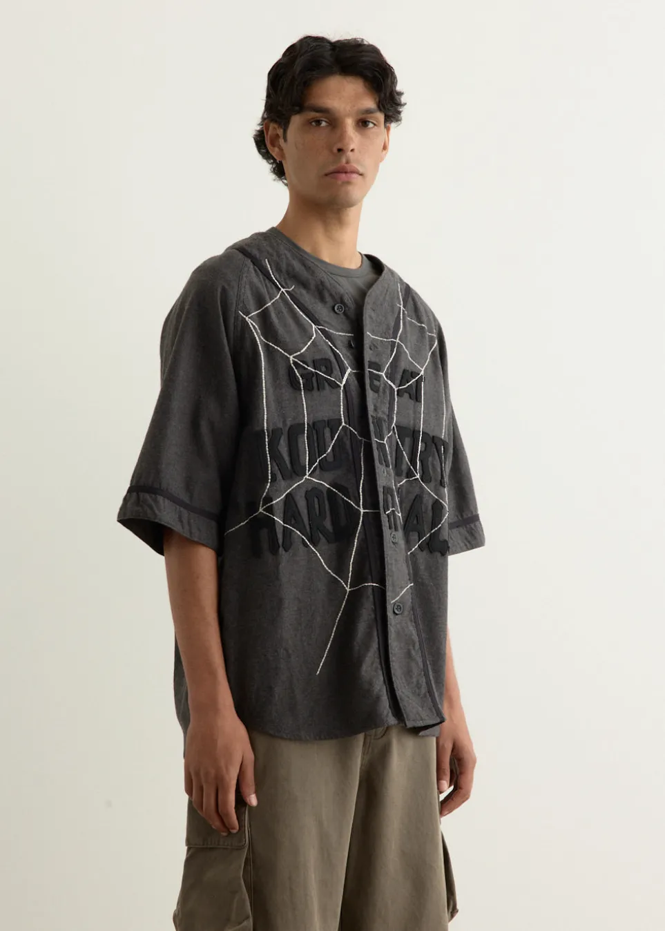 Cotton Wool GREAT KOUNTRY Baseball Shirt