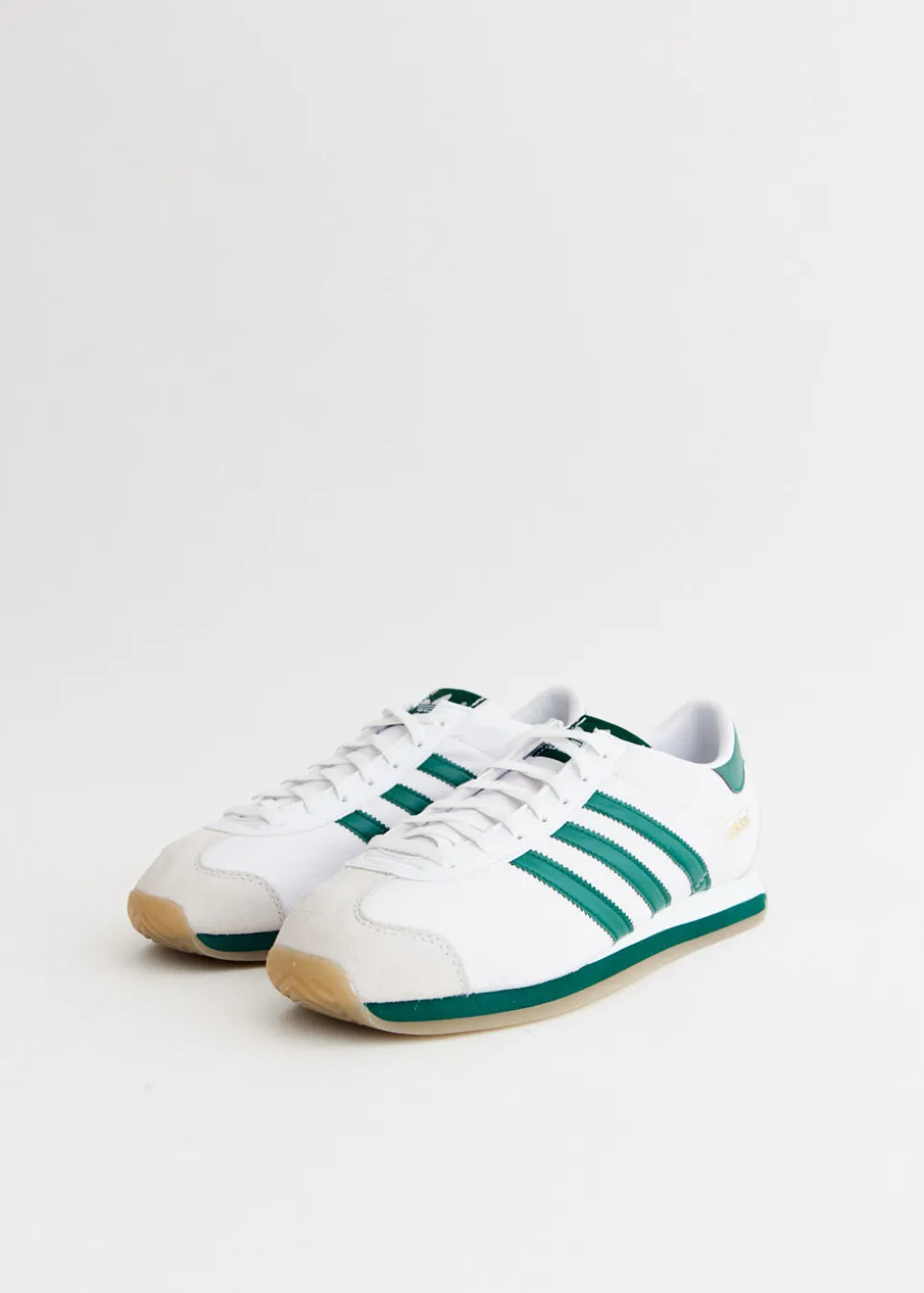 Country Japan 'White Collegiate Green' Sneakers