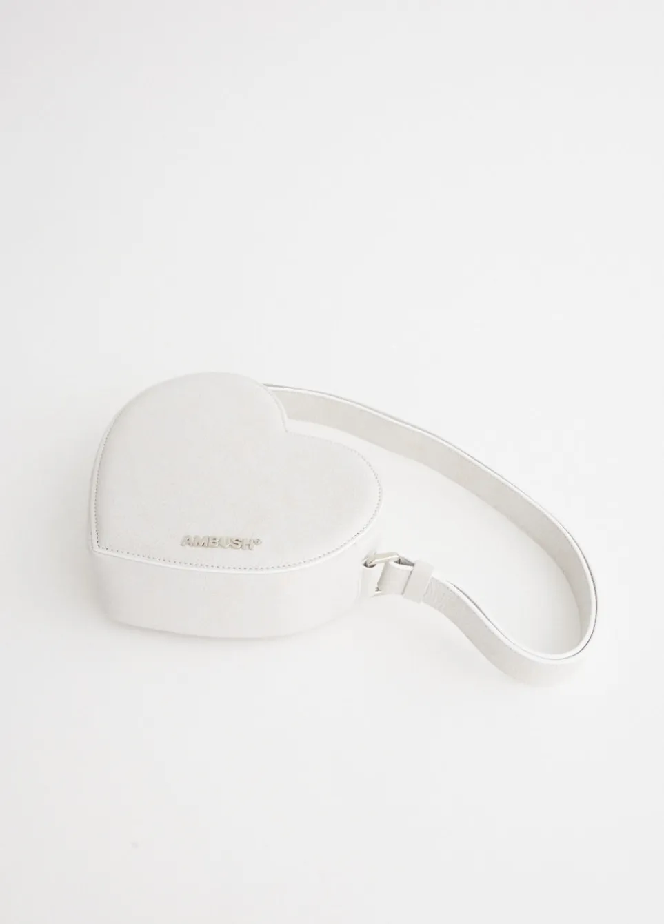 Crackle Heart Shoulder Bag