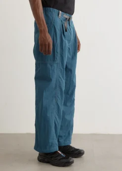 Crinkled Nylon Pants