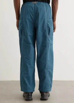 Crinkled Nylon Pants