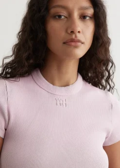 Cropped Short Sleeve Top