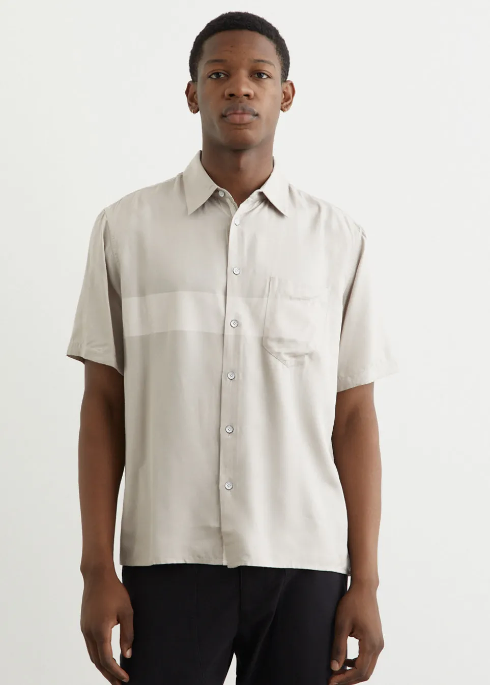 Dalton Stripe Short Sleeve Shirt