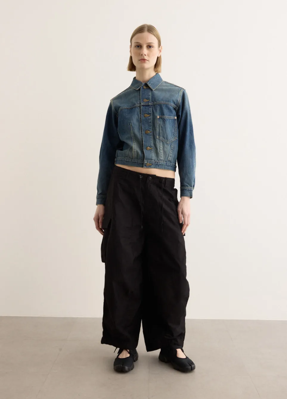 Darts Bottom Jean Jacket