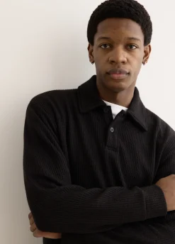 Deny Long Sleeve Polo