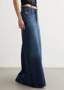 De-Pago Gonna Maxi Denim Skirt