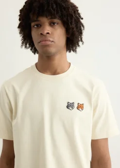 Double Bold Fox Head Comfort T-Shirt