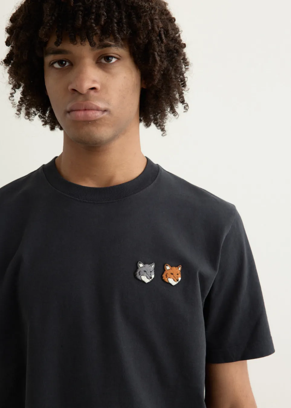 Double Bold Fox Head Comfort T-Shirt