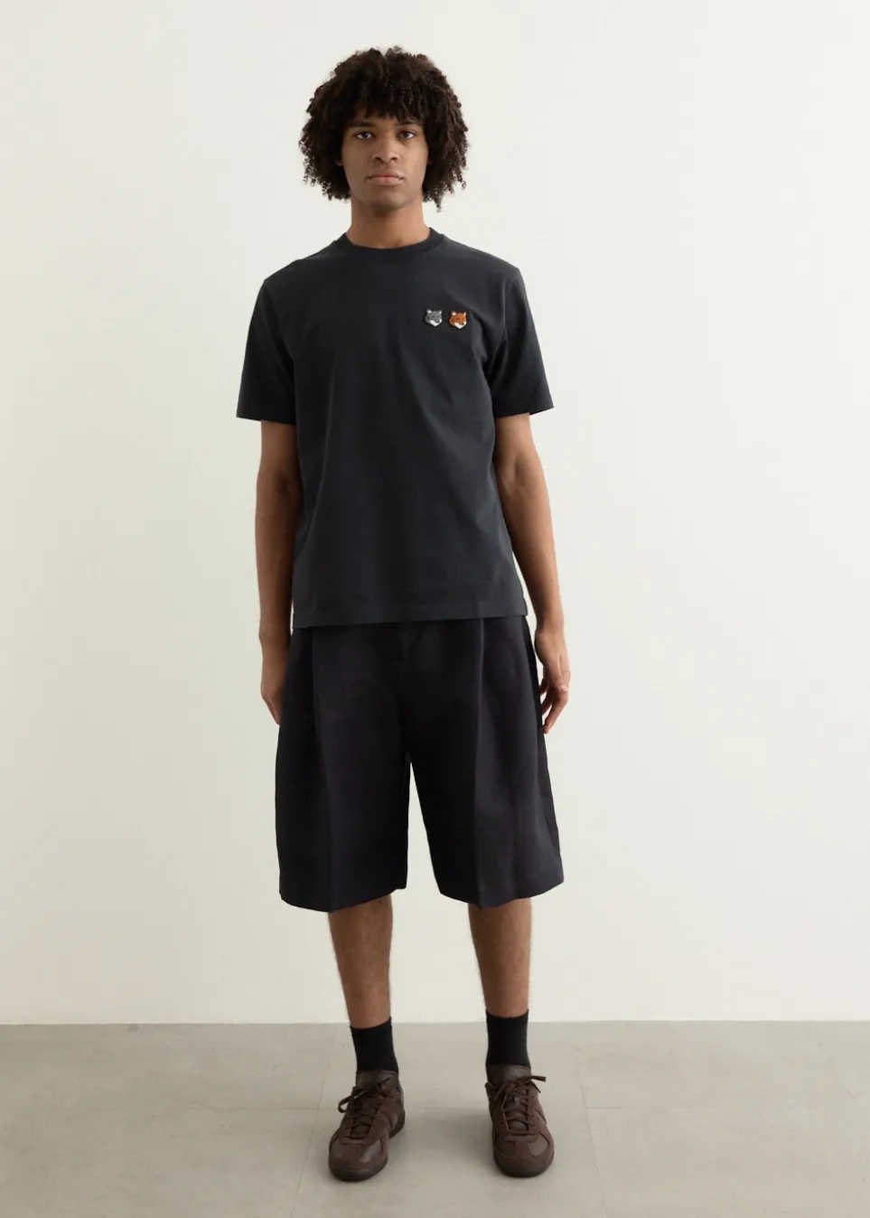 Double Bold Fox Head Comfort T-Shirt